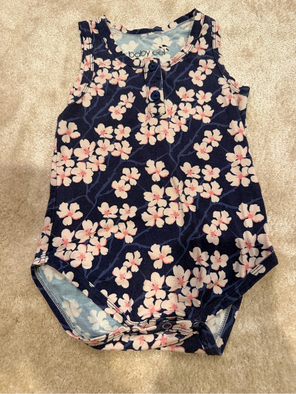 Fighting Eel 6-12 month onesie